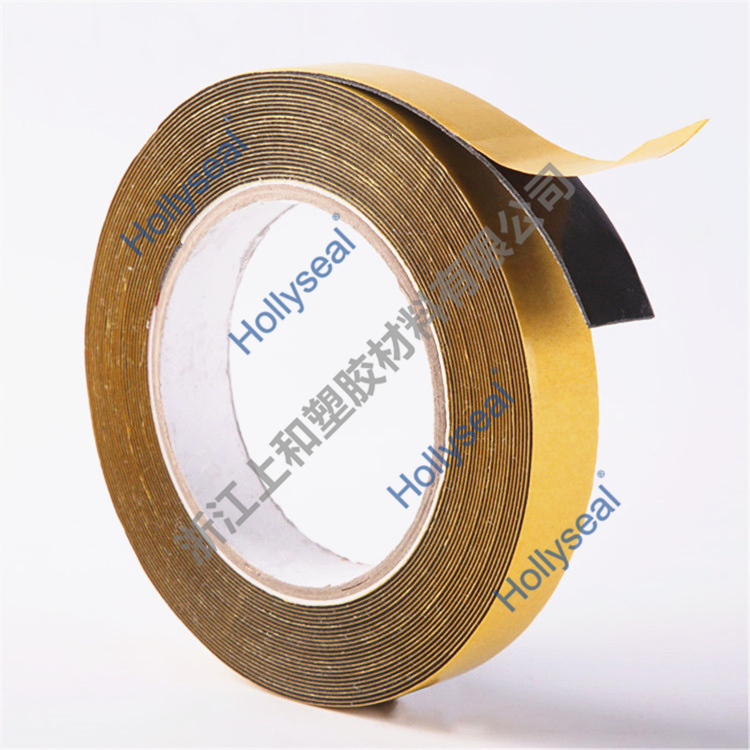 Hollyseal?棕色PVC聚氯乙烯泡棉膠帶 厚度1mm~25mm，密度110kg/m3~500kg/ m3